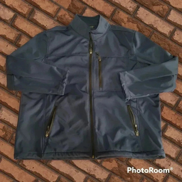 Swiss Tech Navy Blue Jacket + 2XL - Picture 1 of 9